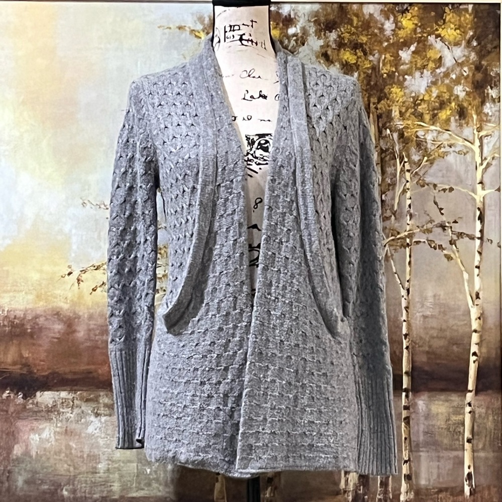 Gently Worn BRIXTON IVY Cardigan is 10% Angora Cashmere